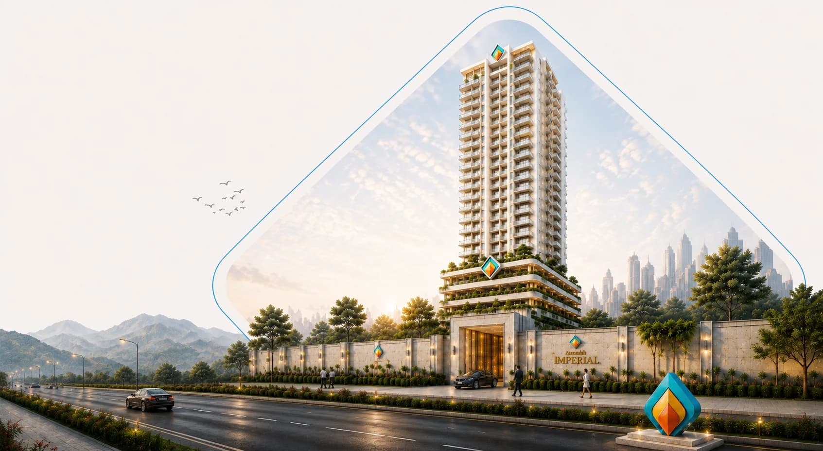 Aarambh Imperial exterior render