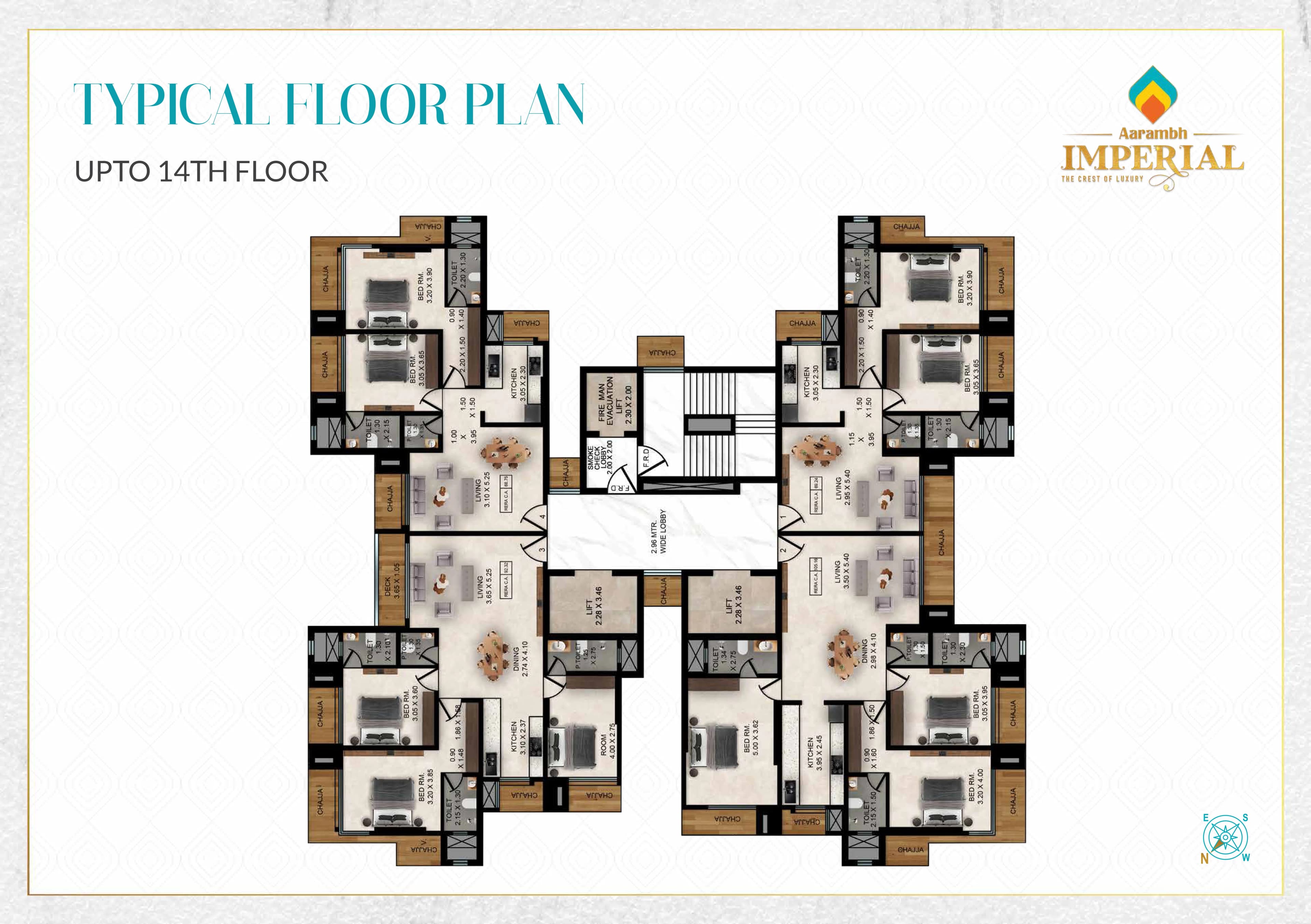 The Two Bedroom Residence